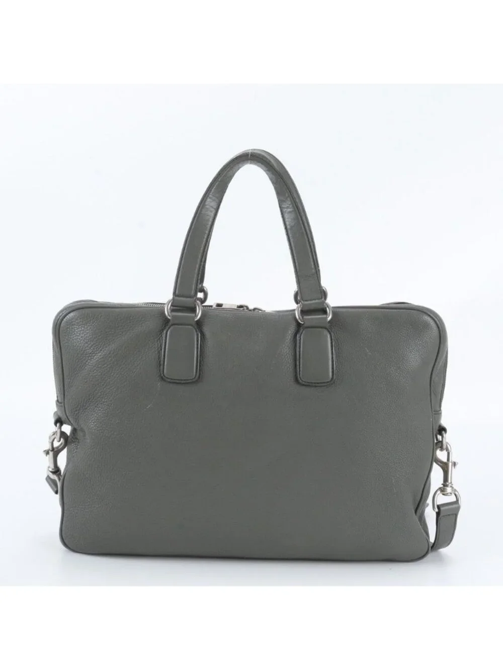 Gucci Soho Interlocking G Leather 2-Way Business Bag Crossbody Shoulder